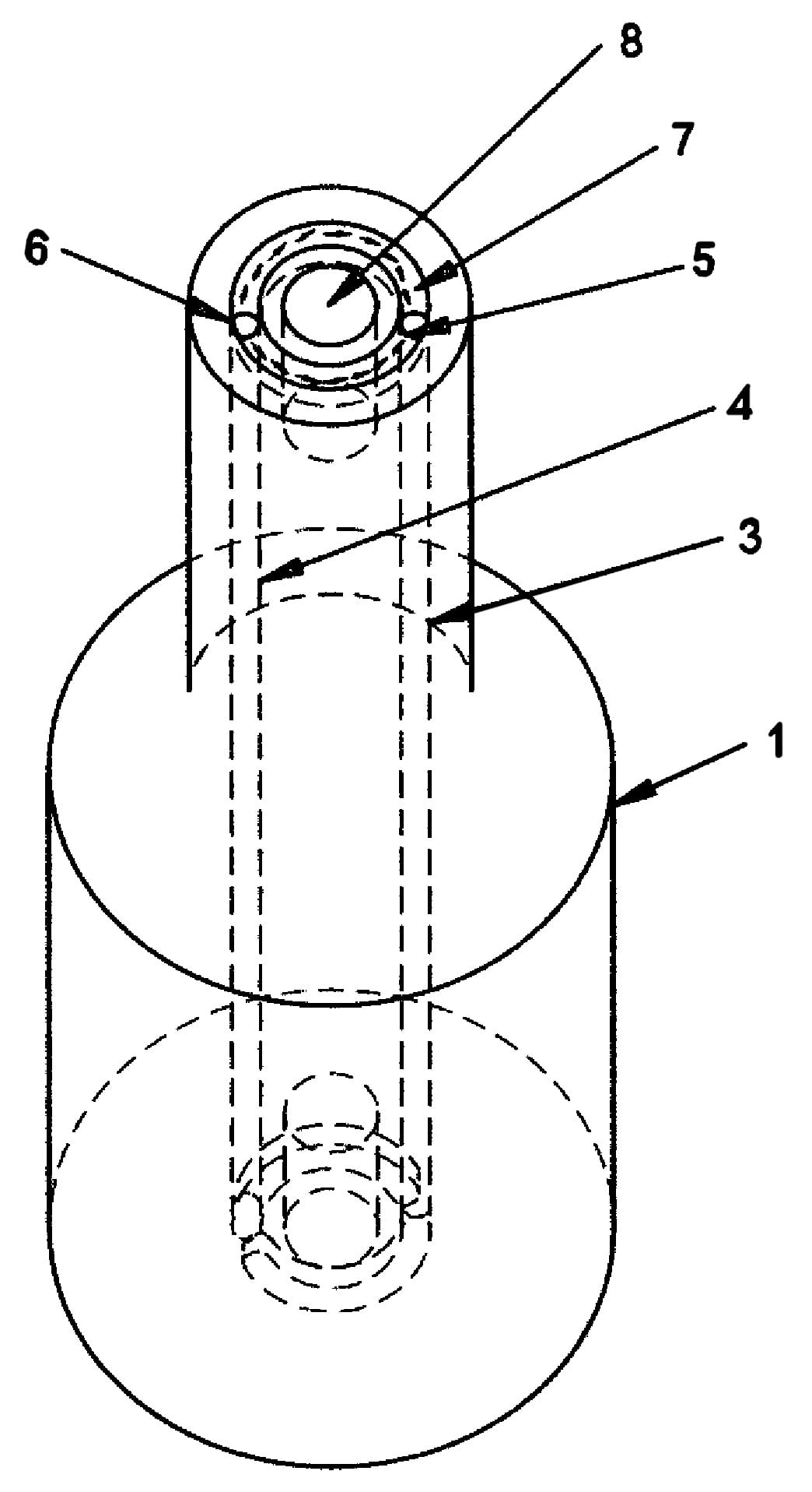 Liquid-cooled sonotrode